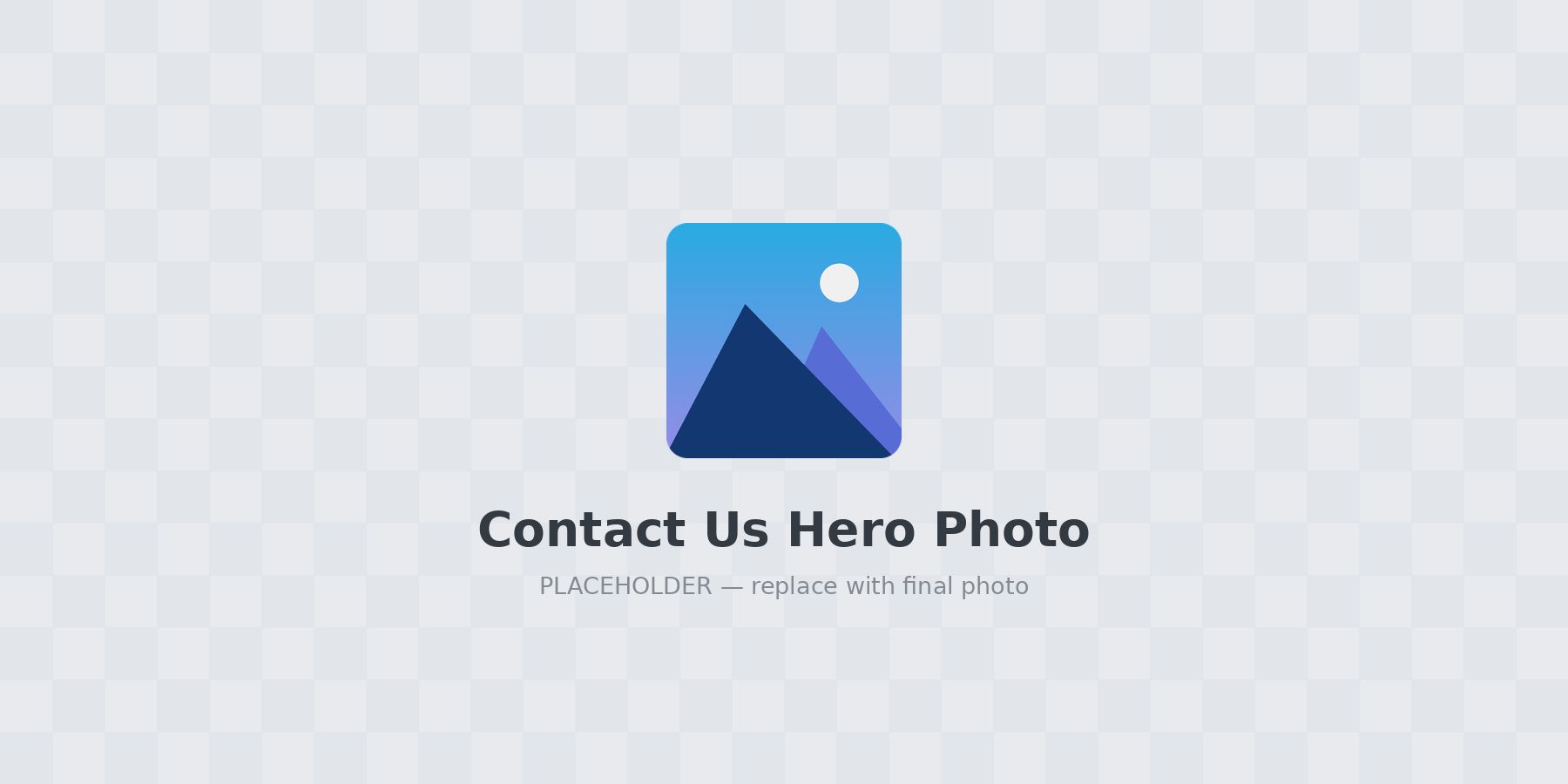 Contact Us Hero Photo
